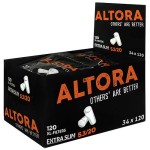 Filtre pentru rulat tigari extra slim Altora Extra Slim XL 5,3/20 mm